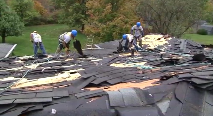 Roof Tear Off Crestwood Il