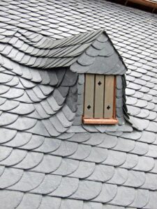 fancy slate roof