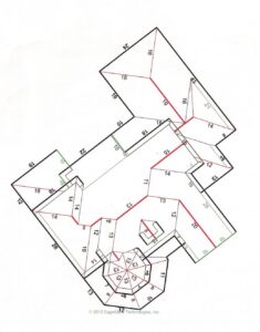 Roof measurement report page