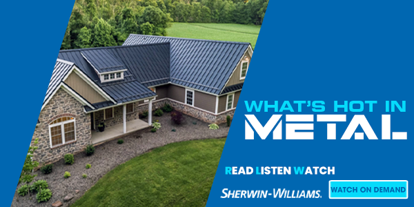 Sherwin-Williams Whats Hot in Metal