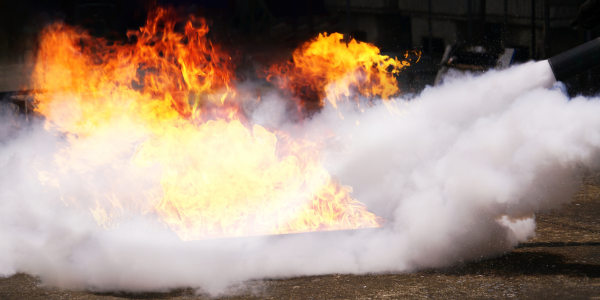 WTI Fire on Jobsite