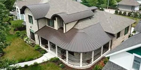 Chicago Exploring curved metal roofs