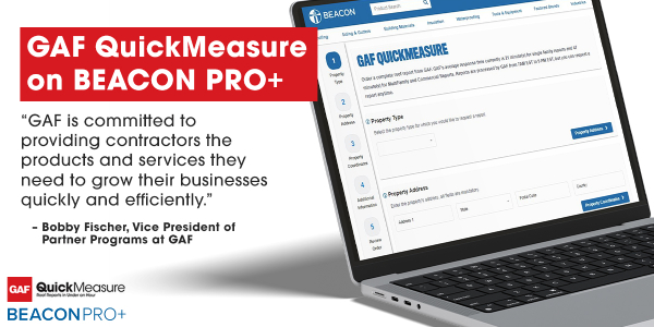 Beacon partners with GAF to add ecommerce feature