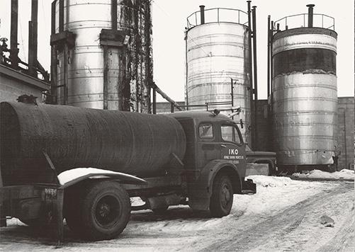 Historic photo from IKO Industries