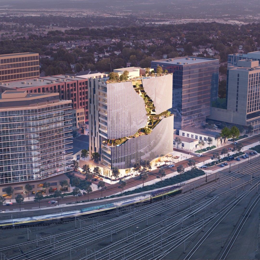 Tremco photo of green building in Denver, Colorado