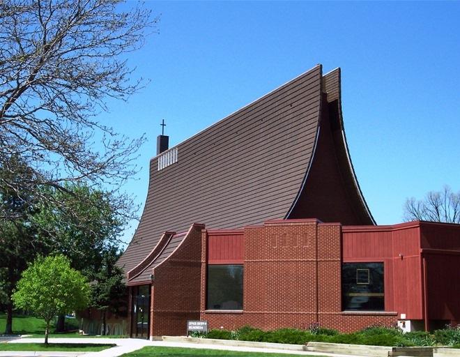 Westlake photo of a church using boralsteel