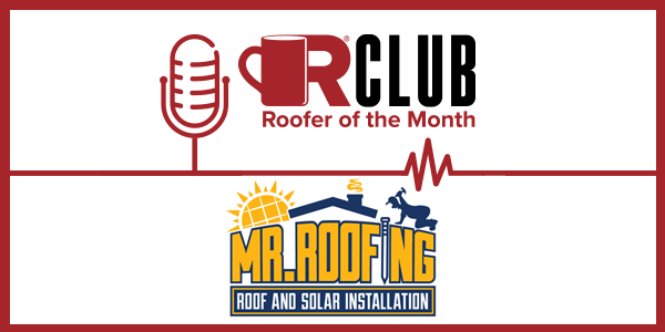 Mr Roofing November Roofer of the Month