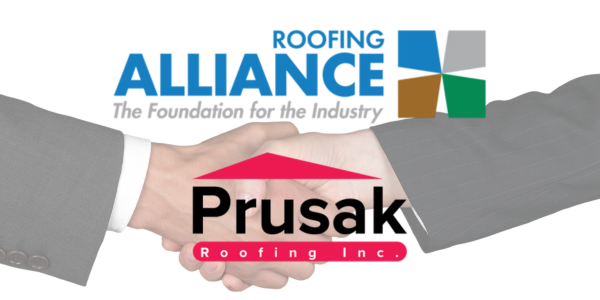 Prusak Roofing, Inc. joins the Roofing Alliance as new Governor Member - Canva